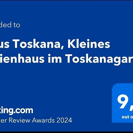 Haus Toskana, Kleines Ferienhaus Im Toskanagarten باد سولزا المظهر الخارجي الصورة
